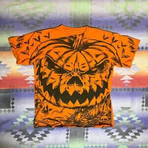 y2k Orange and black pumpkin all